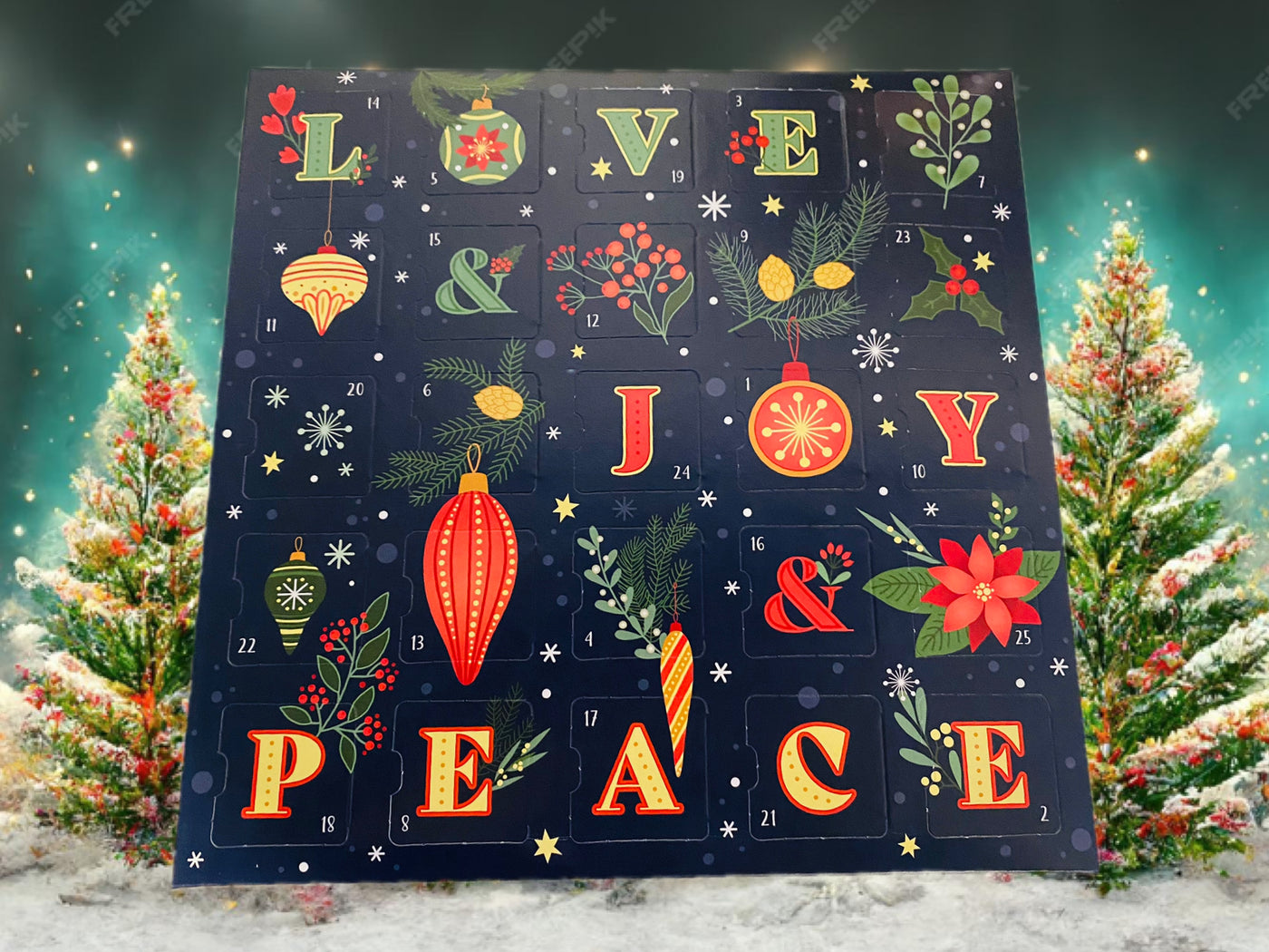 Peace, Love, and Joy Advent Calendar