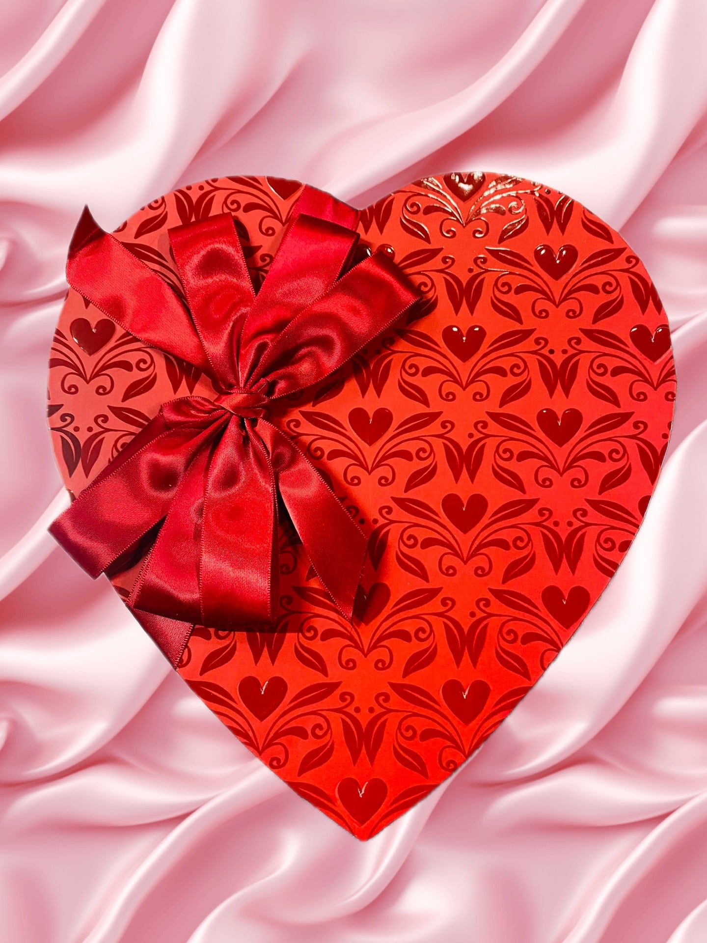 Wrangle My Heart (Embossed heart with Bow)