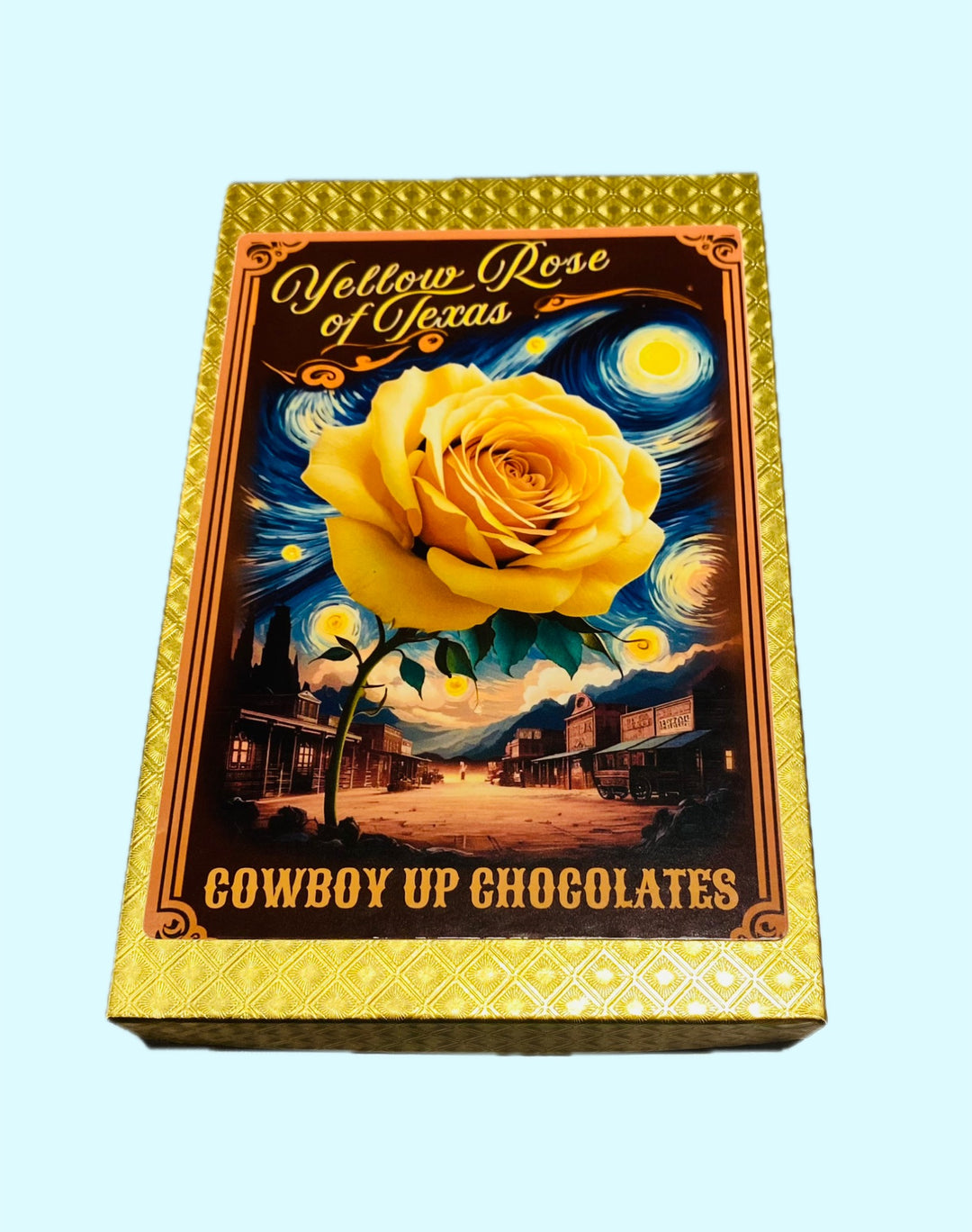 Yellow Rose of Texas – Cowboy-Up Chocolate 